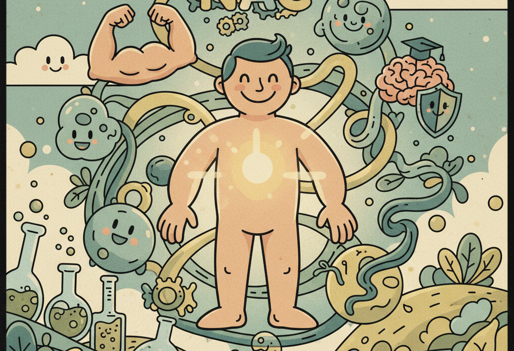 Illustration for NAC: The Supplement That Detoxes the Liver and Brain (But Requires Caution)