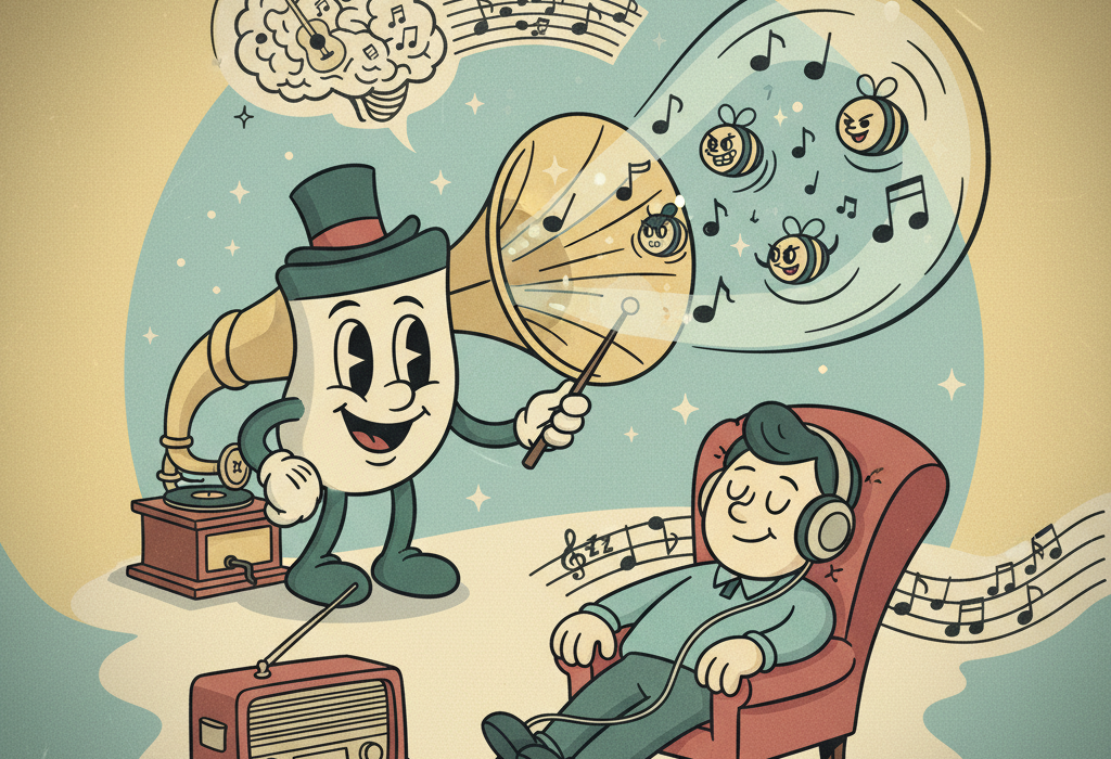 Illustration for Music Therapy for Tinnitus: Can Listening Rewire the Ringing?