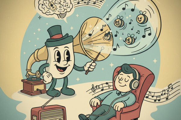 Illustration for Music Therapy for Tinnitus: Can Listening Rewire the Ringing?