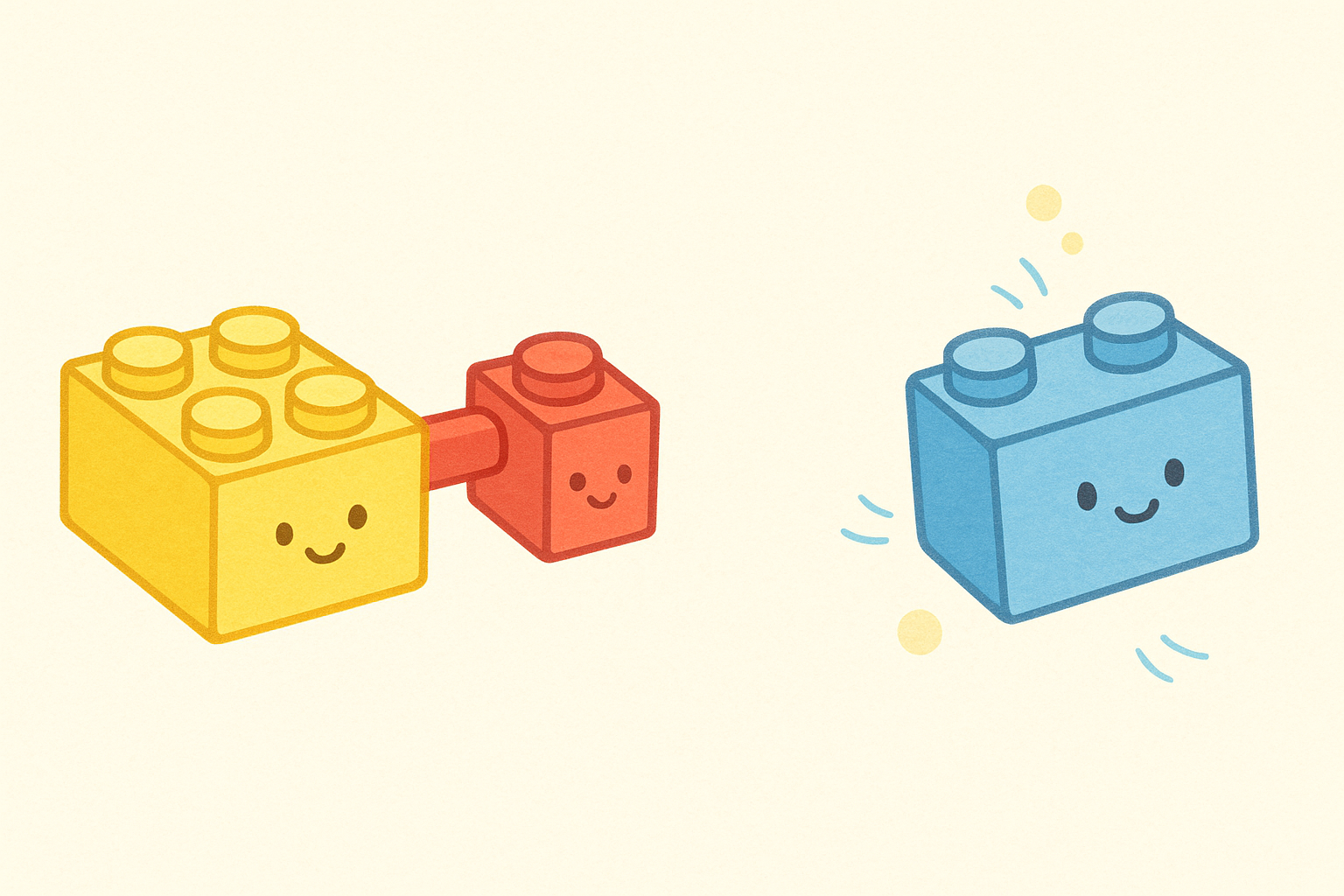 Aspartame is like a small Lego structure made of three components: Phenylalanine, Aspartic Acid, and Methanol. When consumed, your body breaks it down into these individual parts.