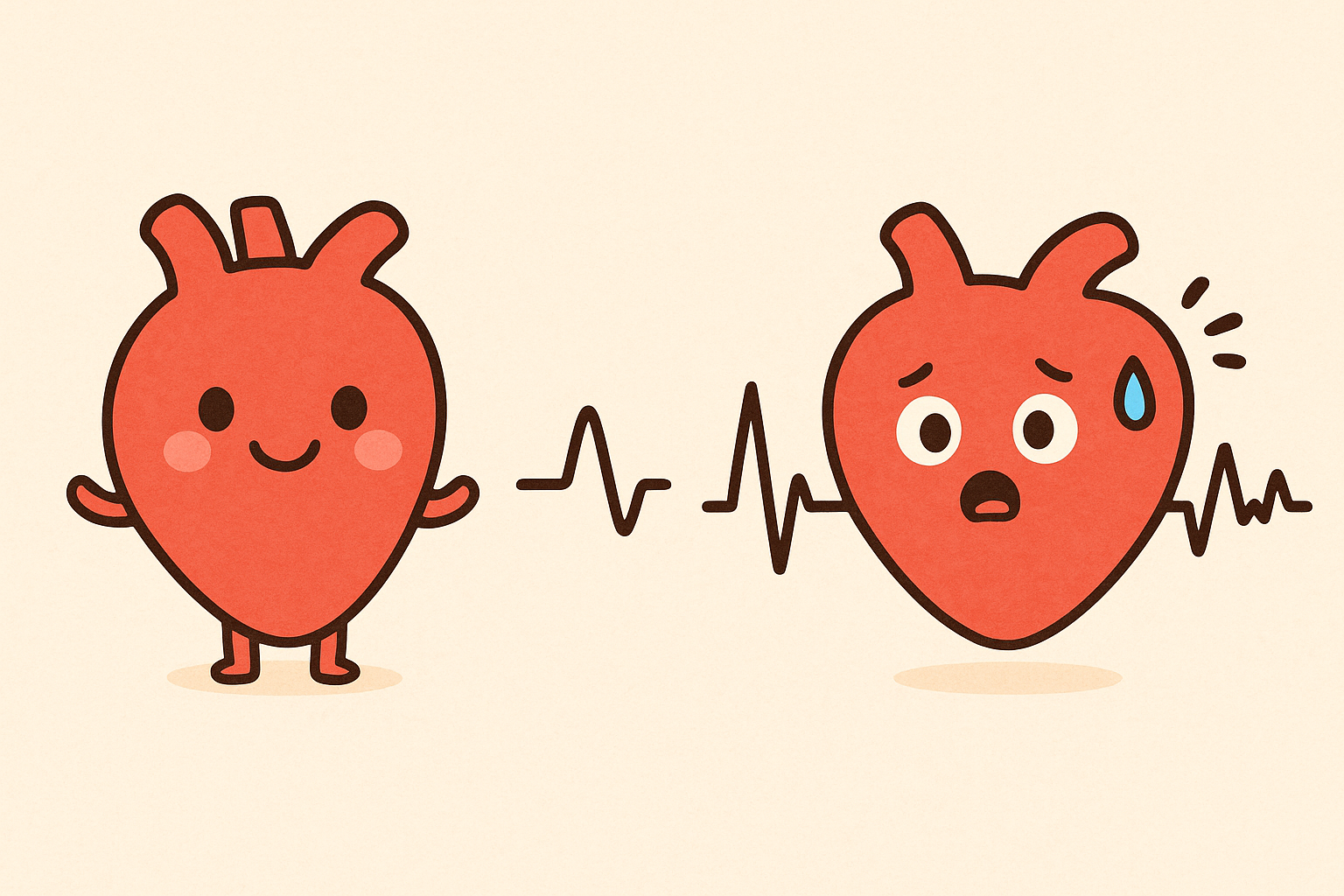 A healthy heart beats with a steady rhythm, but energy drinks can sometimes make your heart beat irregularly, which is called an arrhythmia.