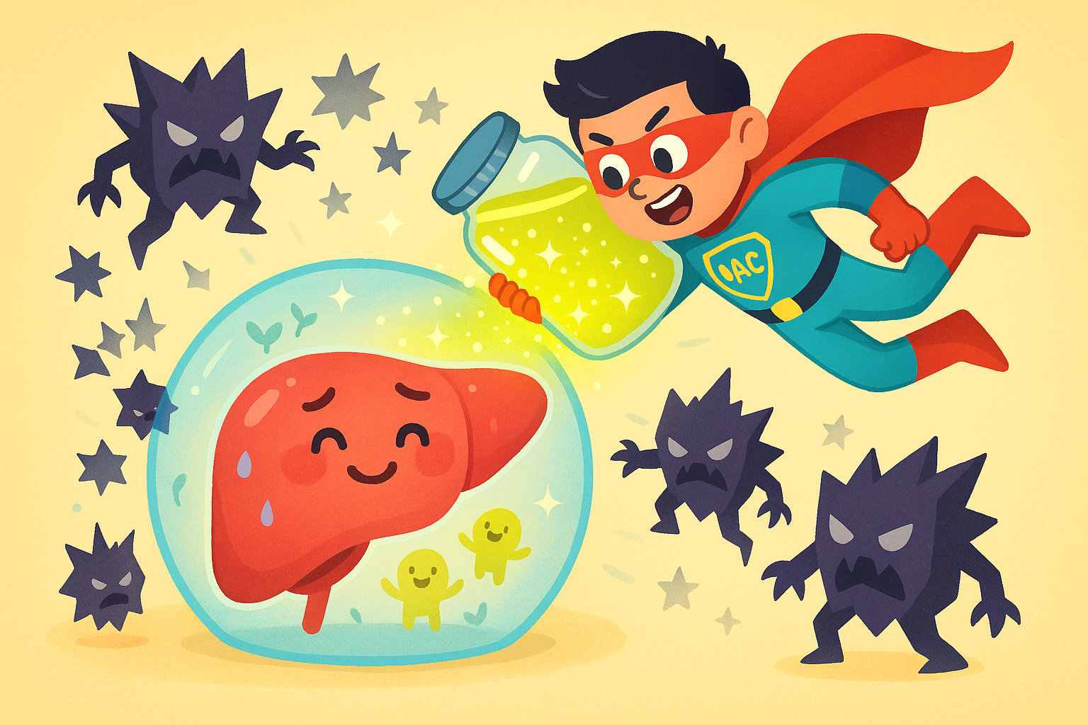 When the liver is overwhelmed by toxins, like from too much acetaminophen, its protective glutathione runs out. NAC acts as an emergency brake, quickly restocking glutathione to neutralize the toxins and protect the liver from serious damage.