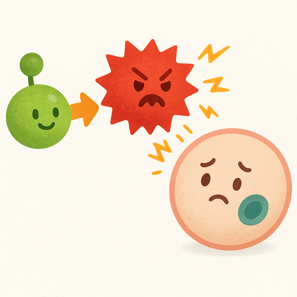 Methanol, a breakdown product of aspartame, converts into formaldehyde, a known toxin. This formaldehyde can cause oxidative stress, potentially damaging cells in the body.
