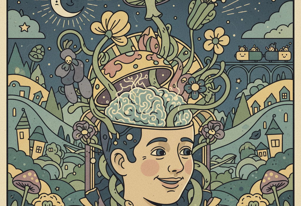 Illustration for Psychedelics for Mental Health: What the Science Actually Says