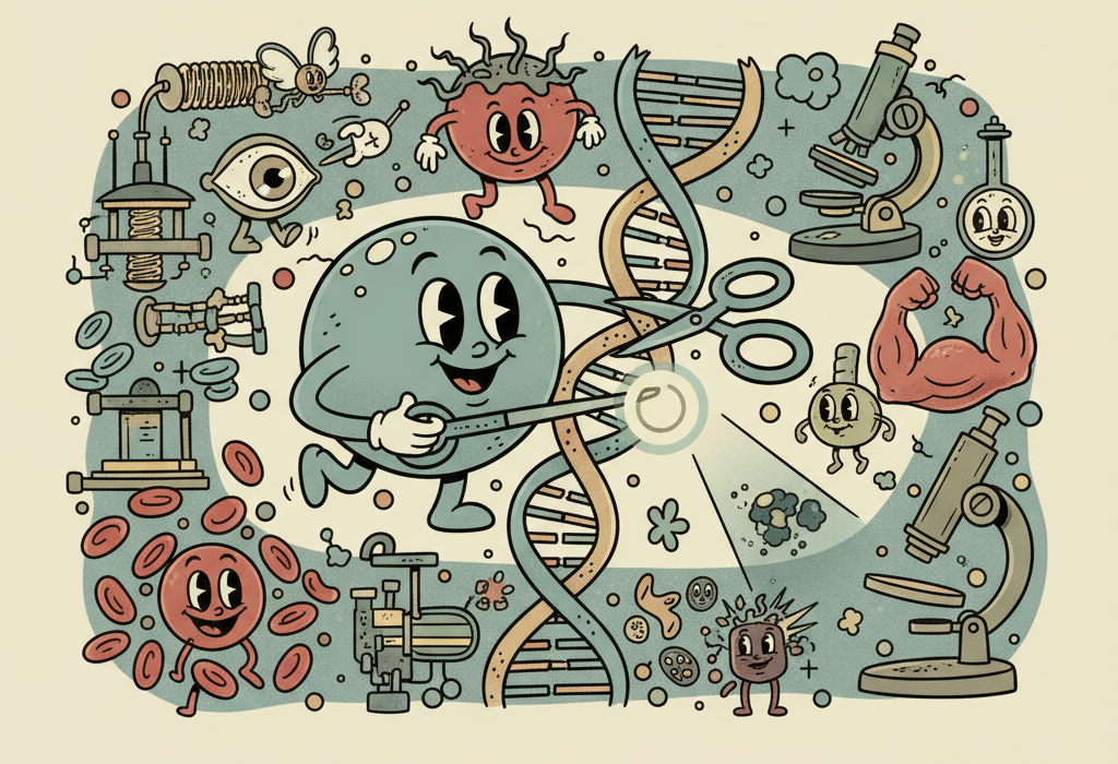 Illustration for Does CRISPR Gene Therapy Actually Work? What the Science Says