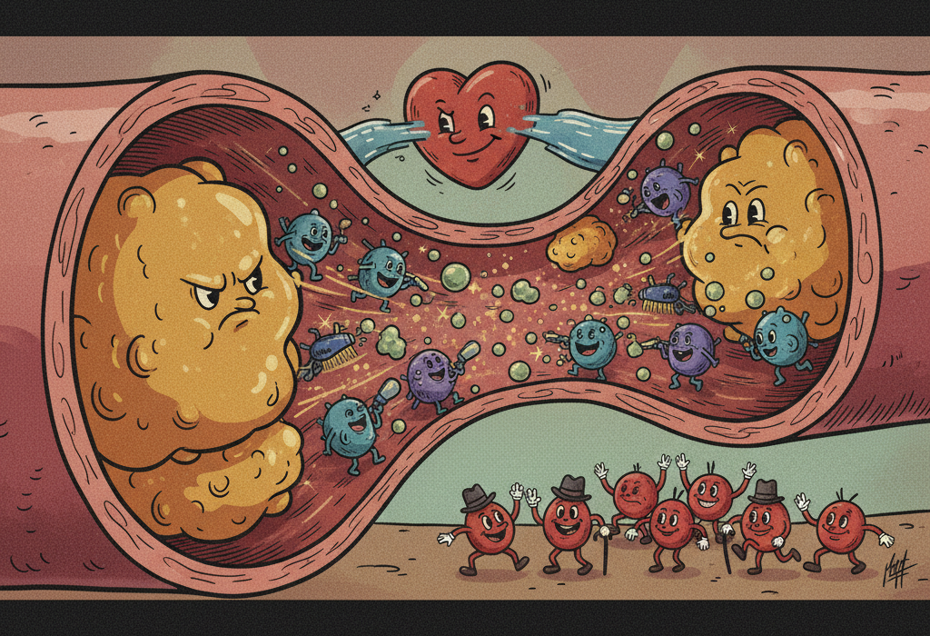 Illustration for Can You Actually Reverse Arterial Plaque? What the Latest Science Says