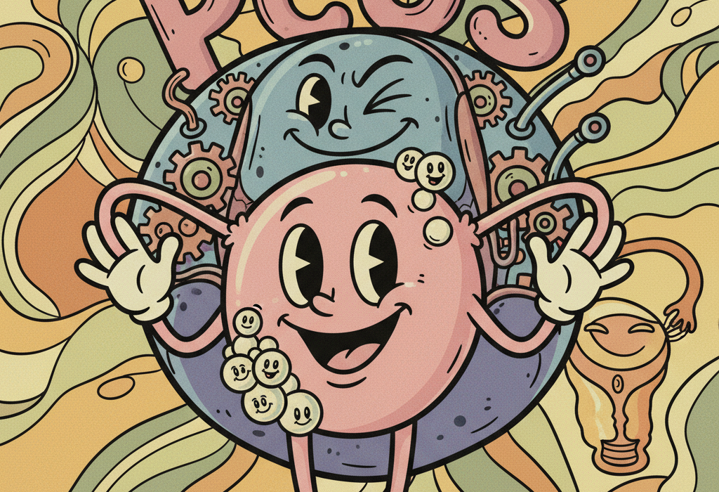 Illustration for What Science Actually Says About Ovarian Cysts in PCOS