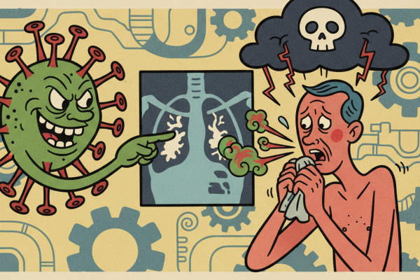 Illustration for Does COVID-19 Cause a Different Kind of Pneumonia? What the Science Says