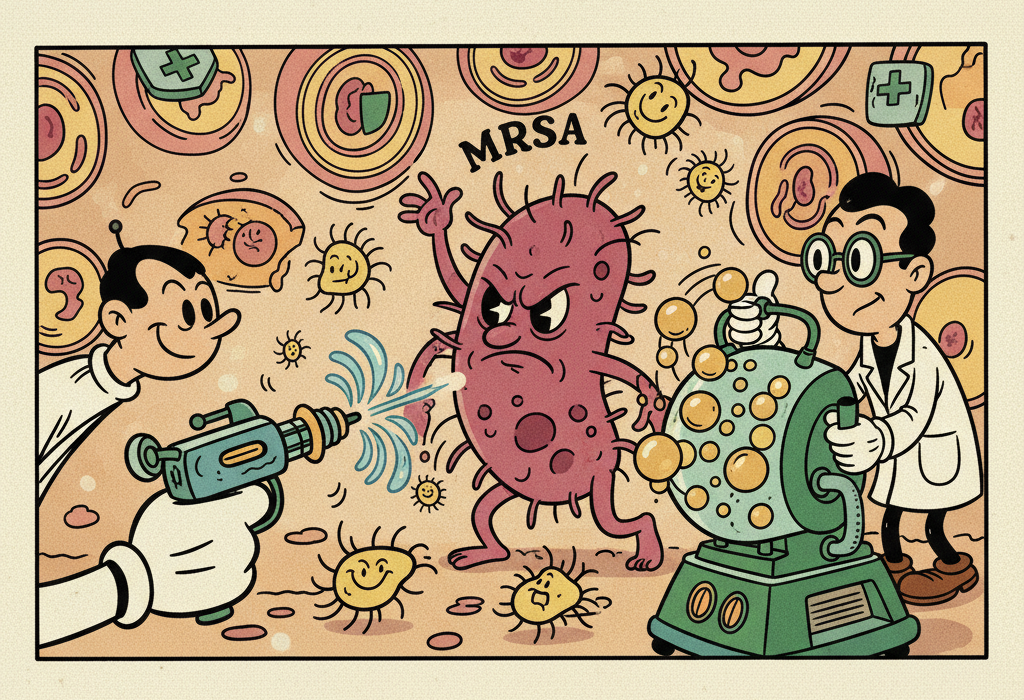 Illustration for Treating MRSA Infections: What the Latest Science Actually Says