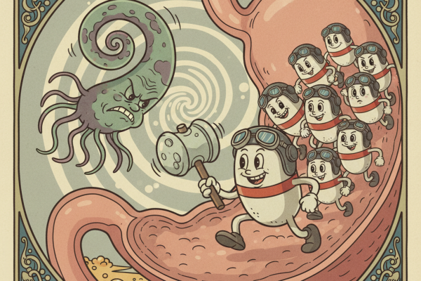 Illustration for Treating H. pylori: Why Antibiotics Fail and What Science Says Works