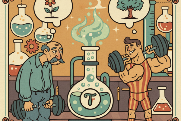 Illustration for What Science Actually Says About Low Testosterone Treatment