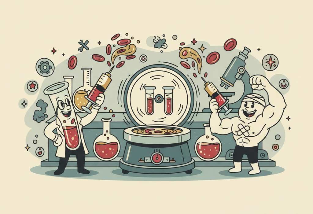 Illustration for Does Platelet-Rich Plasma (PRP) Actually Work? What Science Says