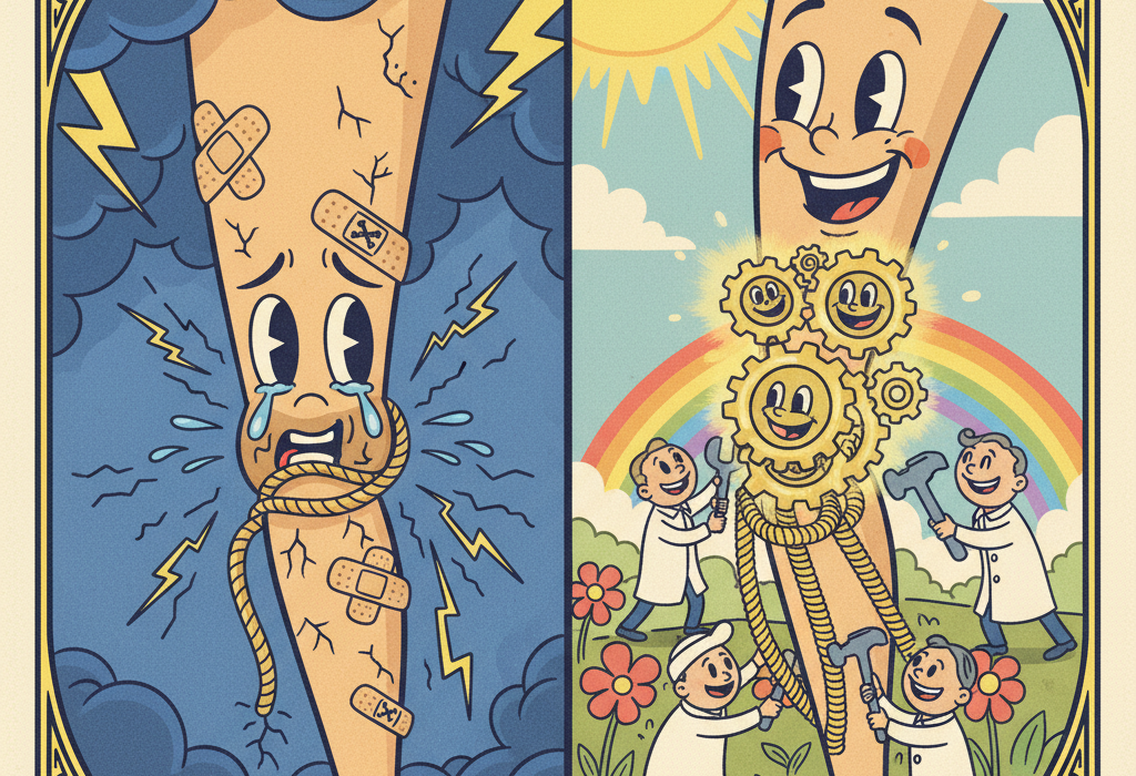 Illustration for What Science Actually Says About ACL Tears, Surgery, and Recovery