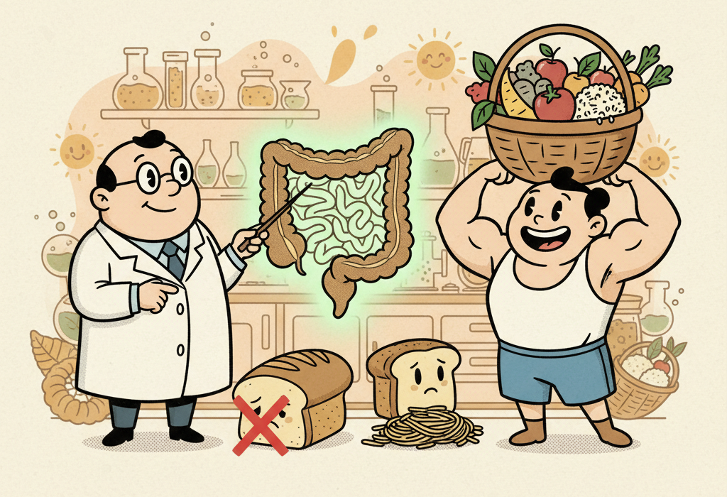 Illustration for The Gluten-Free Diet for Celiac Disease: What Science Says