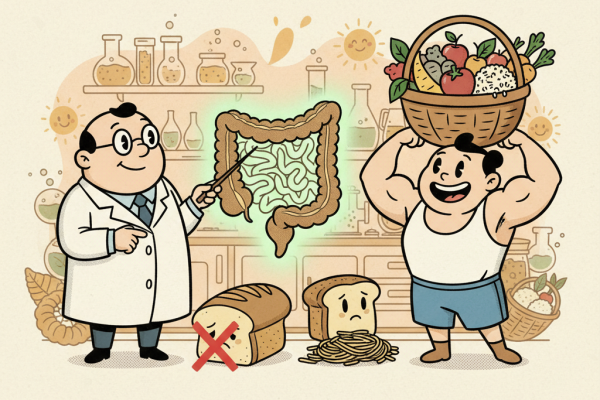 Illustration for The Gluten-Free Diet for Celiac Disease: What Science Says