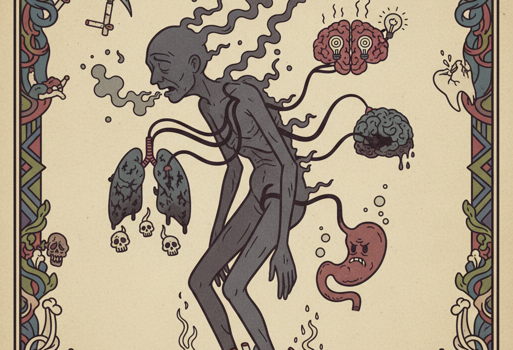 Illustration for What Science Actually Says About Smoking and Secondhand Smoke