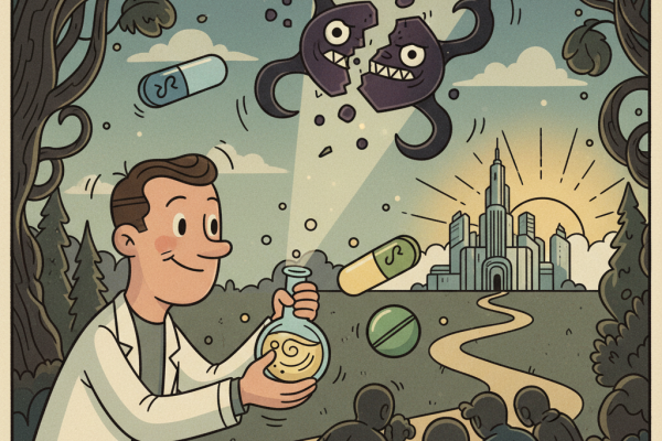 Illustration for What Science Says About Medication-Assisted Treatment for Opioids