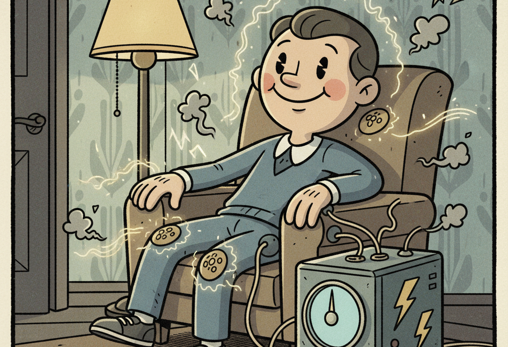 Illustration for Does TENS Therapy Actually Relieve Pain? What the Latest Science Says