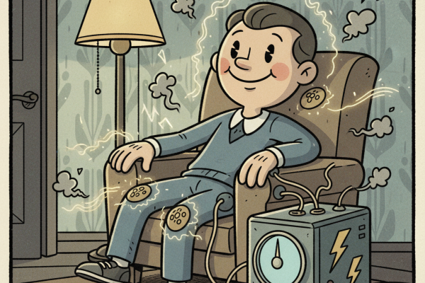 Illustration for Does TENS Therapy Actually Relieve Pain? What the Latest Science Says