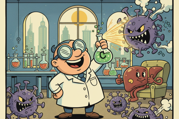 Illustration for How Science Actually Treats Hepatitis C: What the Latest Research Shows