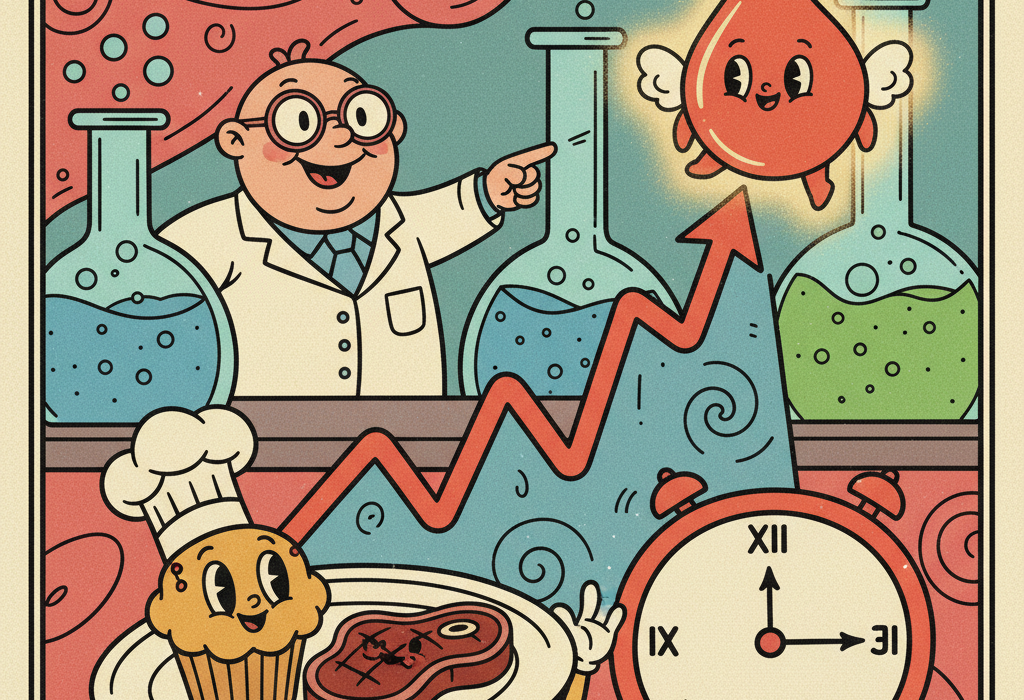 Illustration for What Science Actually Says About Blood Sugar After Meals