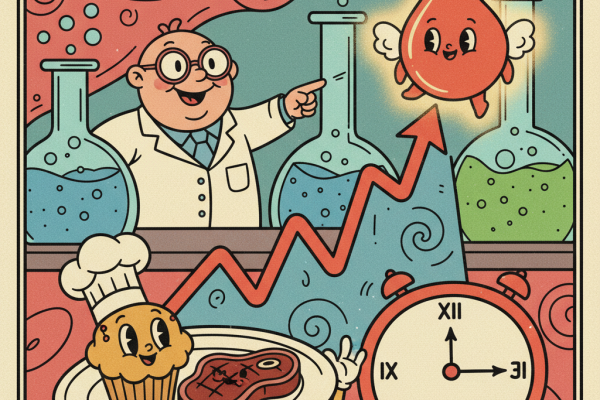 Illustration for What Science Actually Says About Blood Sugar After Meals