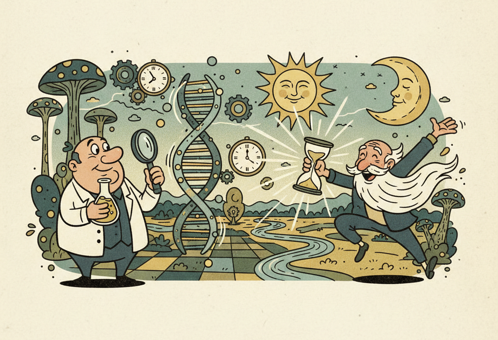 Illustration for Is There a Longevity Gene? What Science Says About Living to 100