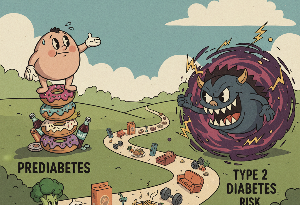 Illustration for How Prediabetes Affects Your Body and Type 2 Diabetes Risk