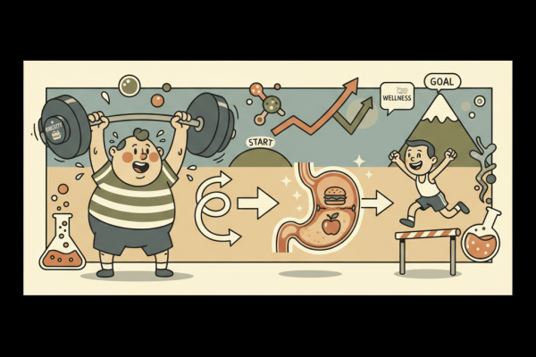 Illustration for What Science Actually Says About Weight Loss and Obesity