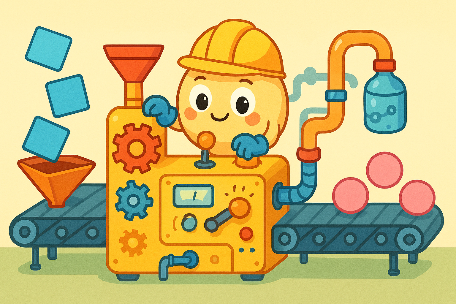This illustration shows aromatase, a special enzyme, acting like a tiny factory. It takes androgens (often thought of as male hormones) as raw material and transforms them into estrogen.