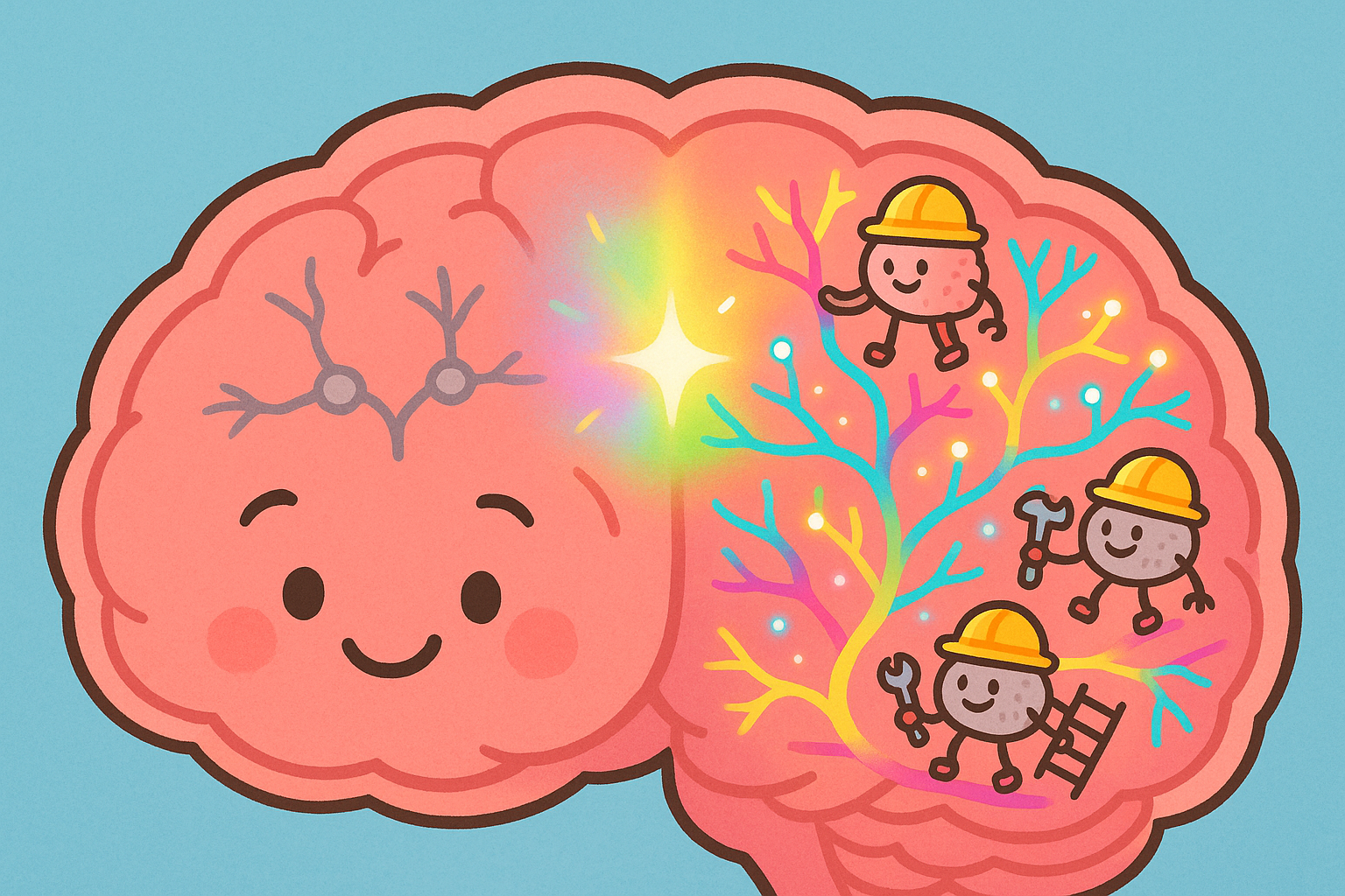 Neuroplasticity is the brain's ability to rewire itself. Psychedelics can help stimulate the growth of new connections, making the brain more flexible and open to new ways of thinking.