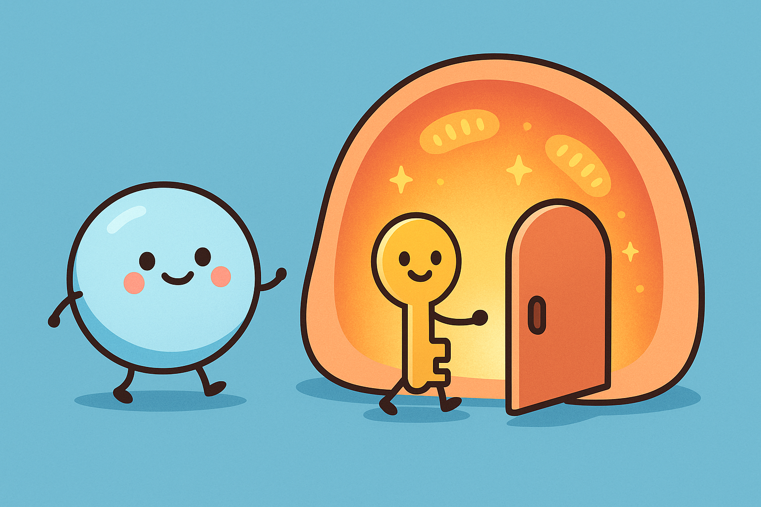 Insulin acts like a key, unlocking your cells so glucose (sugar from food) can enter and give your body energy.