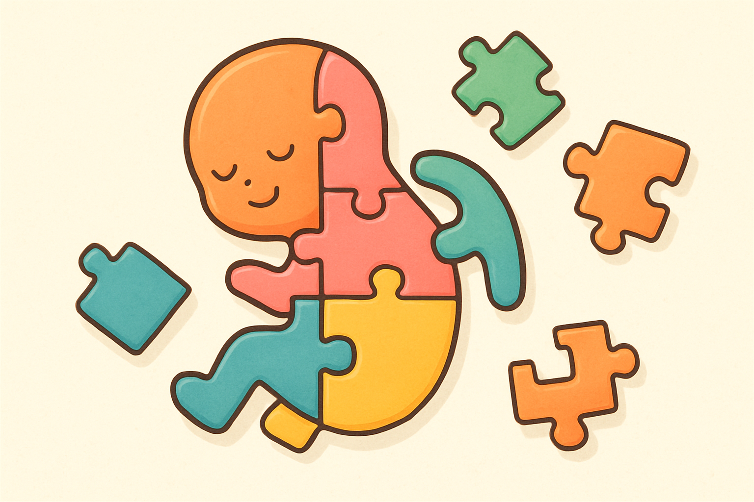 Most early miscarriages happen because of random genetic errors, like mismatched puzzle pieces, that stop the embryo from developing properly. These errors are usually out of anyone's control.