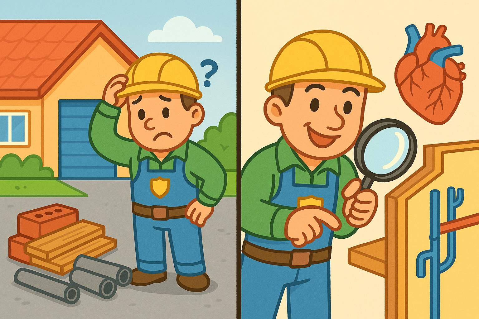 Standard cholesterol tests are like an inspector checking materials in your driveway, only seeing potential 'ingredients' for heart disease. A CAC scan is like looking directly at the 'pipes' inside your walls, showing actual plaque buildup.