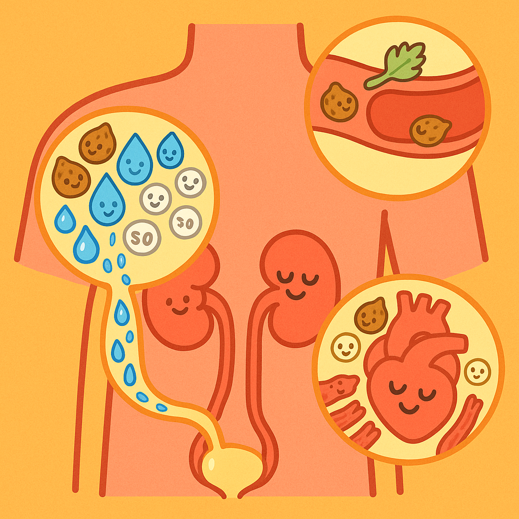 Celery seed works in three ways to lower blood pressure: by helping kidneys flush excess fluid, by relaxing and widening blood vessels, and by blocking calcium from tightening heart and artery muscles.