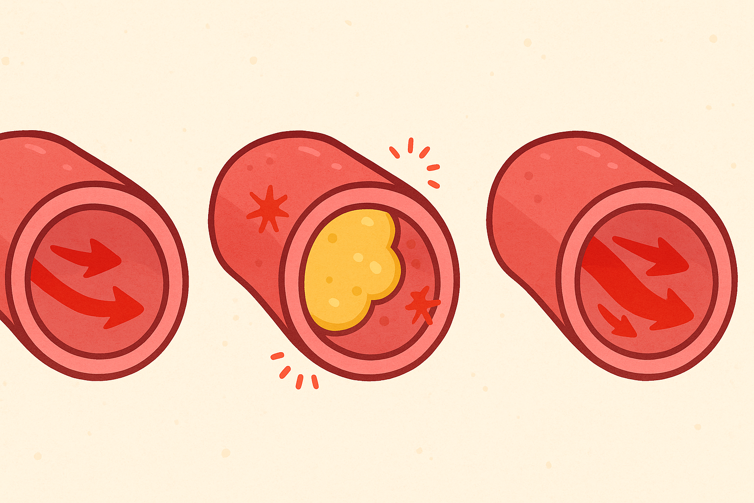 Heart disease often starts with soft, unstable plaque in your arteries. Over time, your body tries to protect itself by covering this soft plaque with a hard, calcified shell, much like a scab forms over a wound.