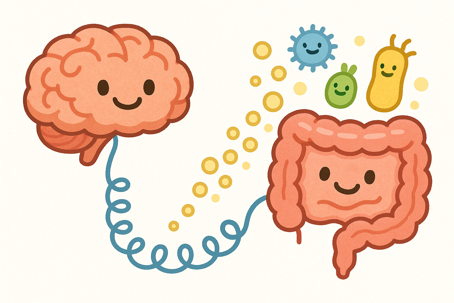 The vagus nerve acts like a direct telephone line, allowing your gut bacteria to send messages straight to your brain and influencing how you feel.