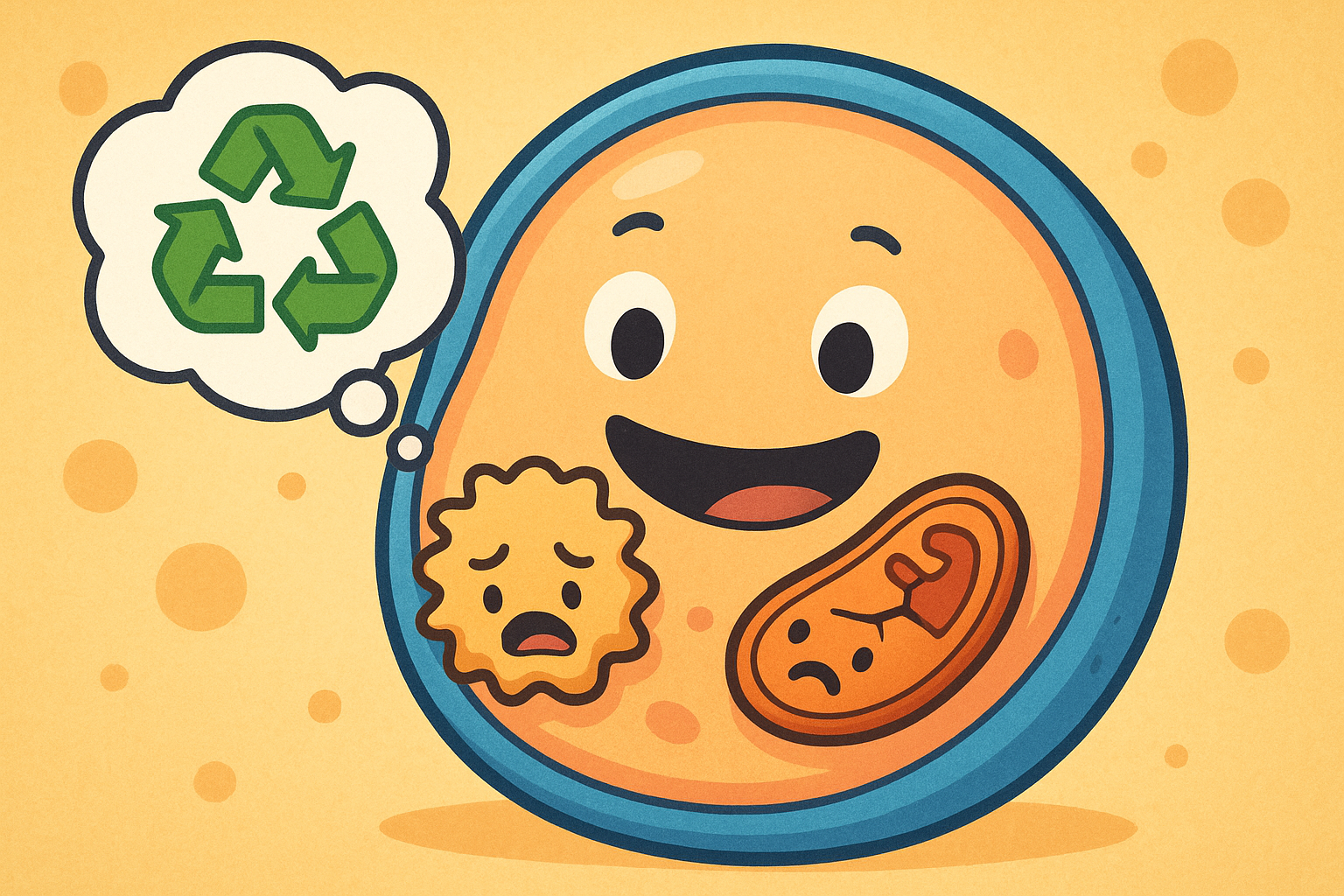 Autophagy is like your cells' personal recycling program! They 