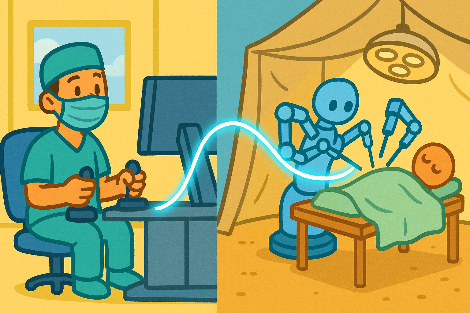 Early robotic surgery ideas involved 'telepresence,' where surgeons could operate remotely. This allowed skilled doctors to help patients in distant or difficult-to-reach locations.