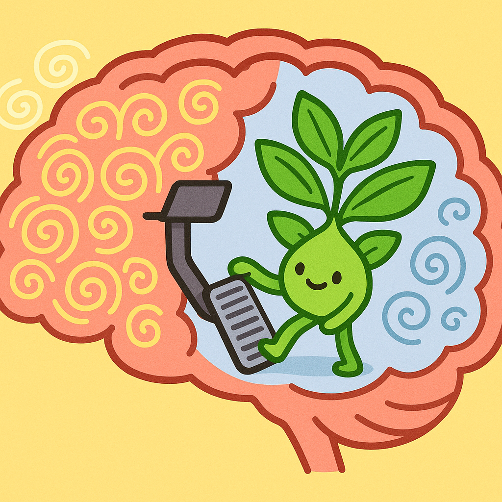 Imagine your brain has a 