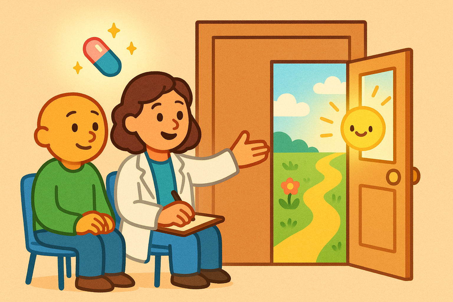 Psychedelics are not a standalone cure. They act as a catalyst, temporarily opening a 'window' of flexibility, which allows trained therapists to guide patients through the psychological work of healing.