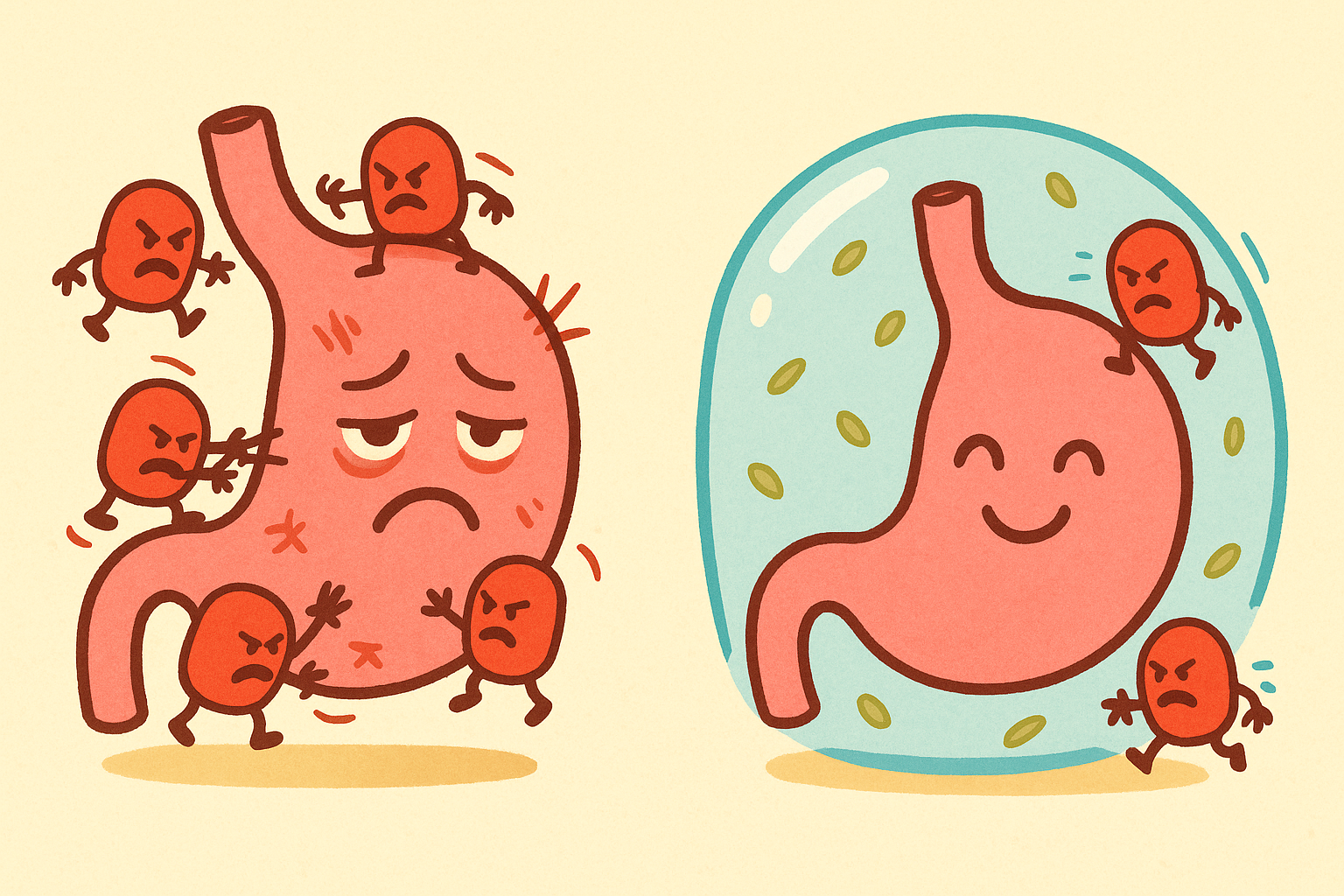 While some pain relievers can harm the stomach, celery seed extract acts like a protective shield, helping to guard the stomach lining from damage.