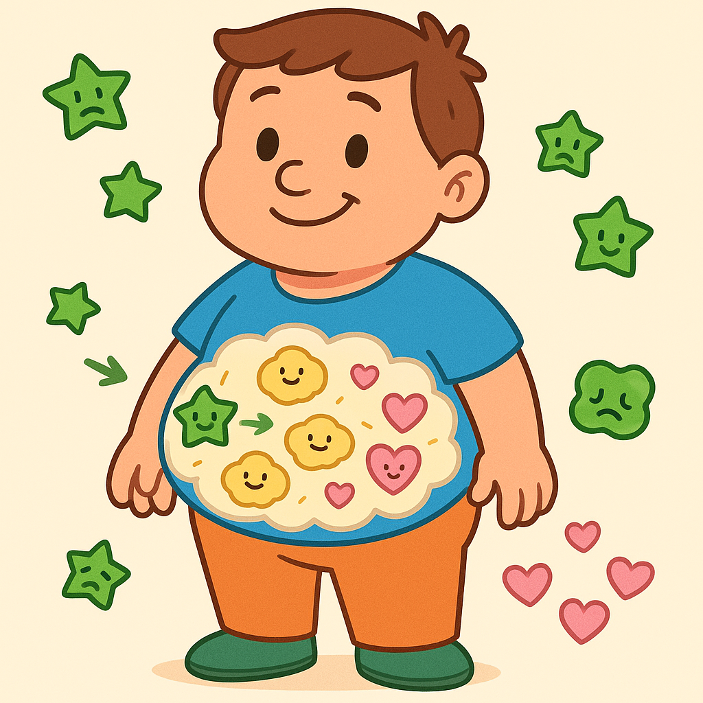 In men, excess body fat contains more aromatase enzymes. These enzymes convert testosterone into estrogen, which can lead to lower testosterone levels and hormonal imbalances.