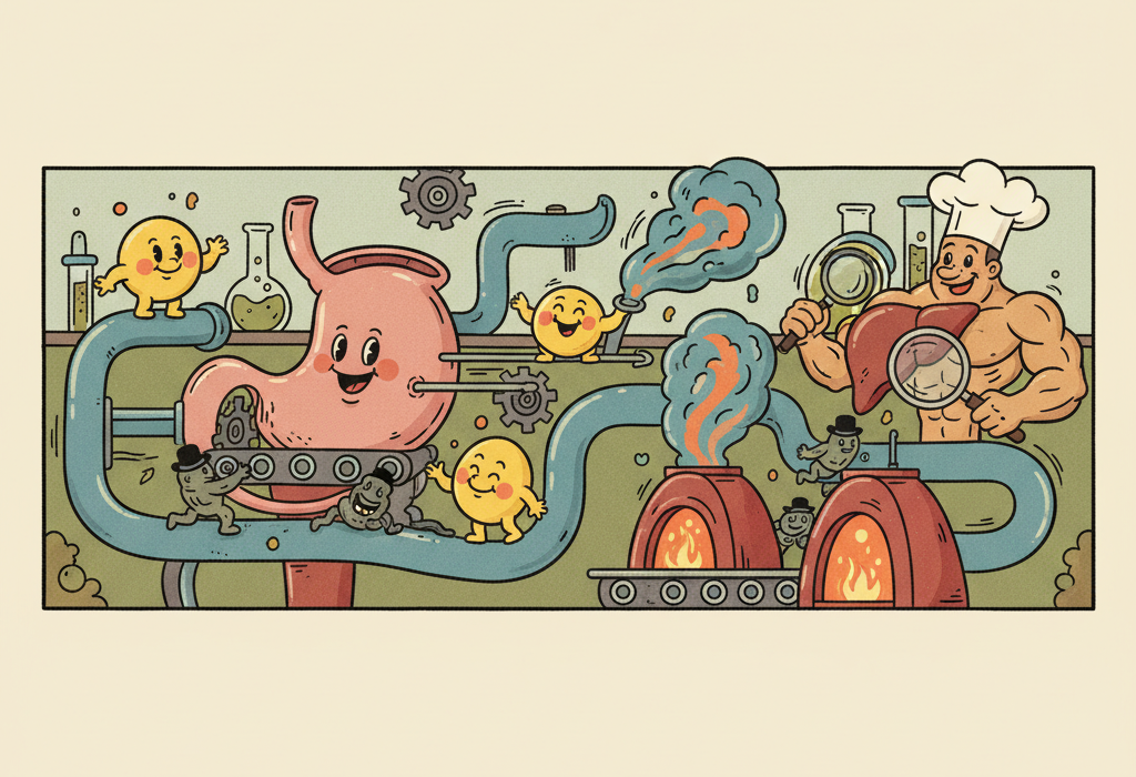 Illustration for Understanding Fat Metabolism: How Your Body Actually Stores and Burns Fat