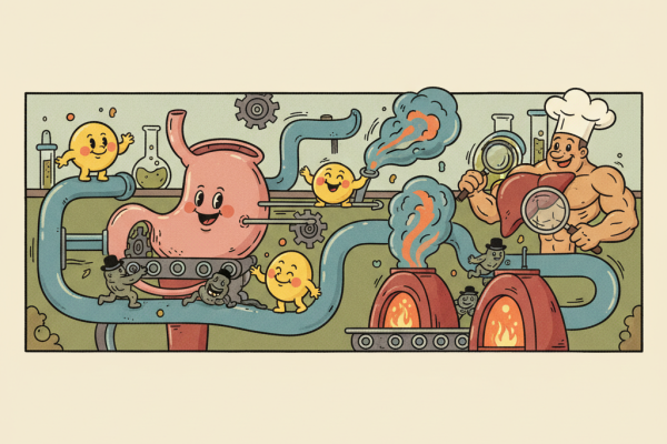 Illustration for Understanding Fat Metabolism: How Your Body Actually Stores and Burns Fat