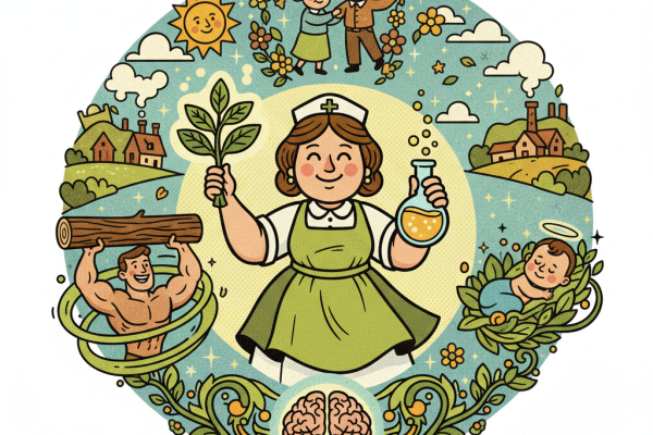Illustration for What Science Actually Says About Herbal Medicine Benefits