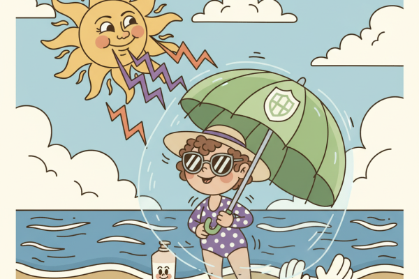 Illustration for Protecting Skin From UV Damage: What the Latest Science Says