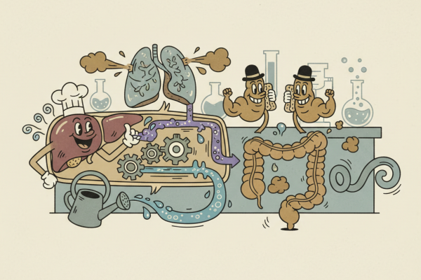 Illustration for How Your Body Actually Detoxifies: The Science of Cellular Cleanup