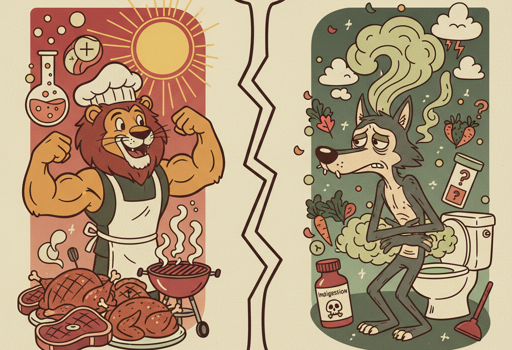 Illustration for The Carnivore Diet, Keto, and Brain Health: Clues from Canine Science