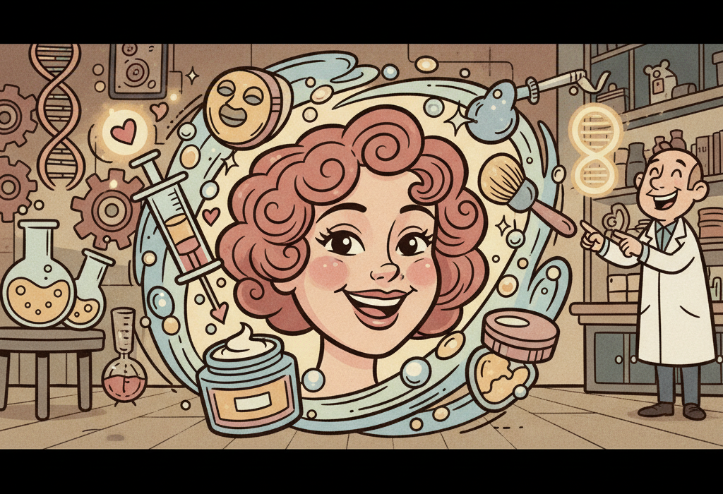 Illustration for Anti-Aging Skincare and Procedures: What Science Actually Shows